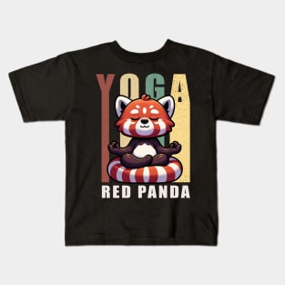 Panda Yoga Meditation Namaste Kids T-Shirt